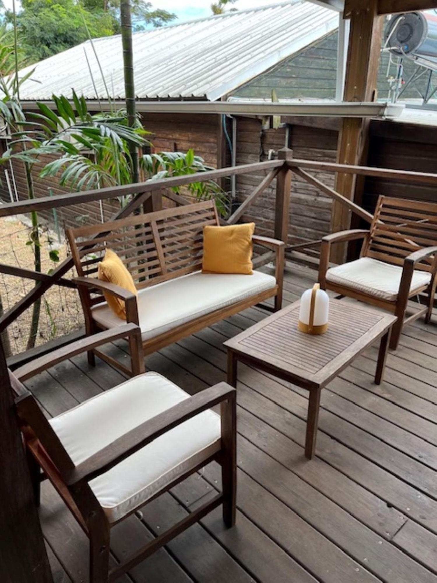 La Bananeraie Apt 35M2 Piscine Jardin Tropical Parking Prive سان لوي المظهر الخارجي الصورة